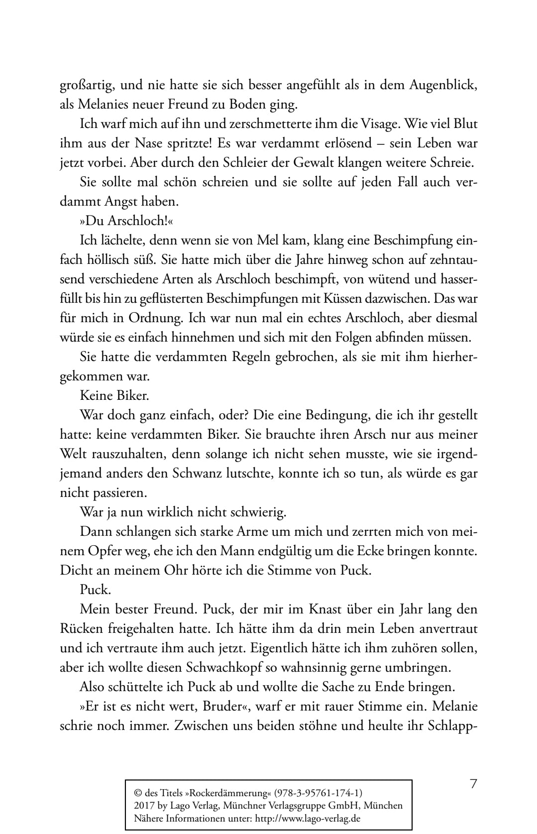 Rocker Dämmerung-Immerwährende Begierde