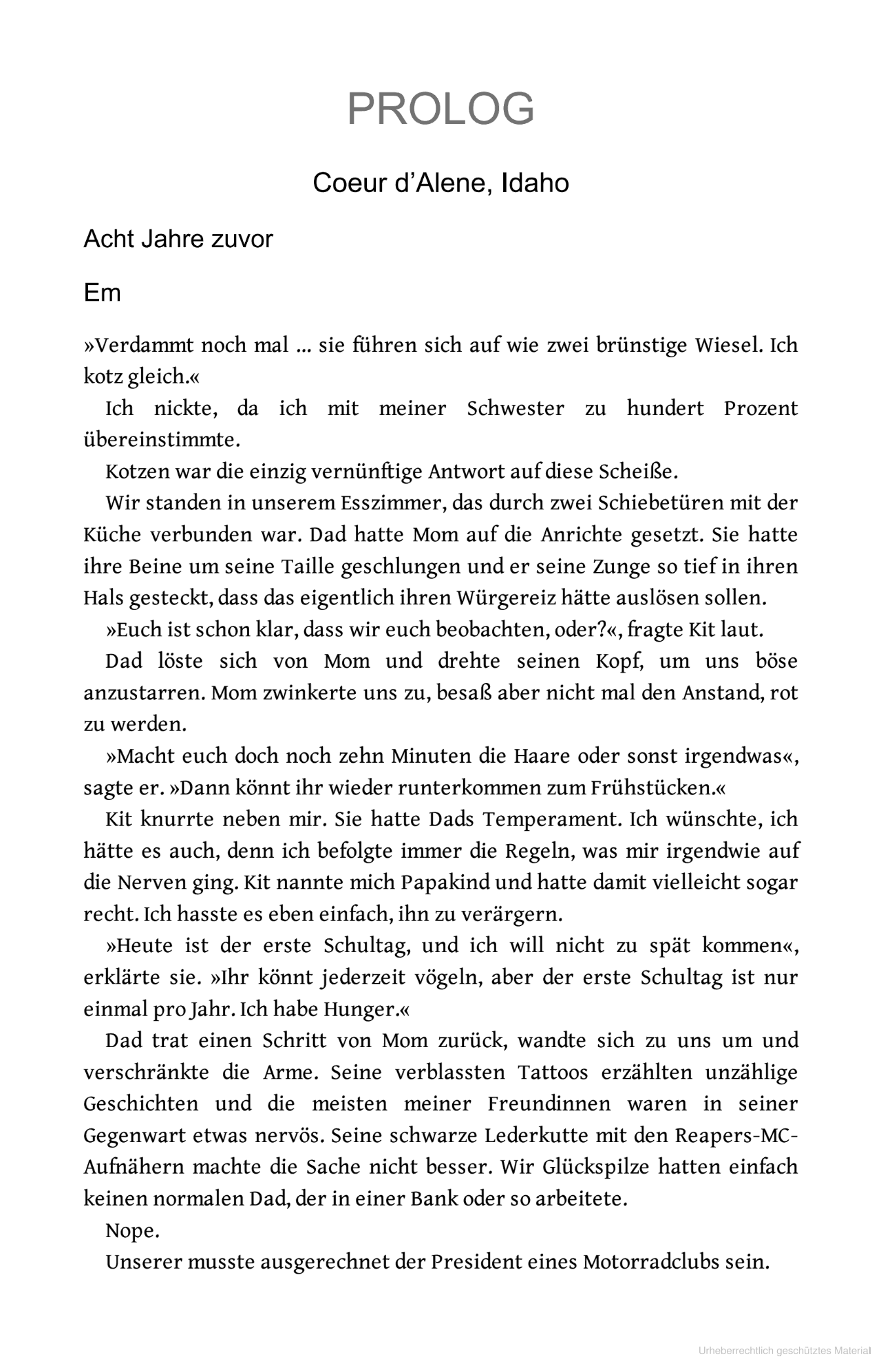 Rocker Tochter-Softcover
